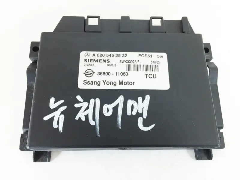 0205452532 3660011060 Used Tcu (Transmission Control Unit) For Ssangyong Chairman 1