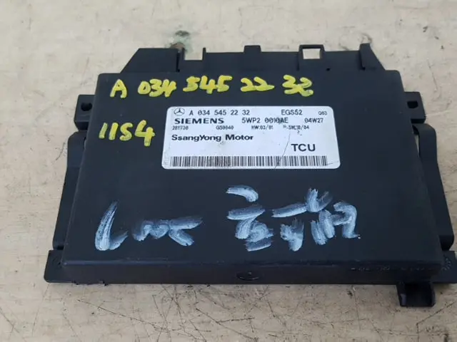0345452232 0345452432 0345452532 Used Tcu(Electronvic T/F Control Unit) For Ssangyong Rodius, Rexton 1