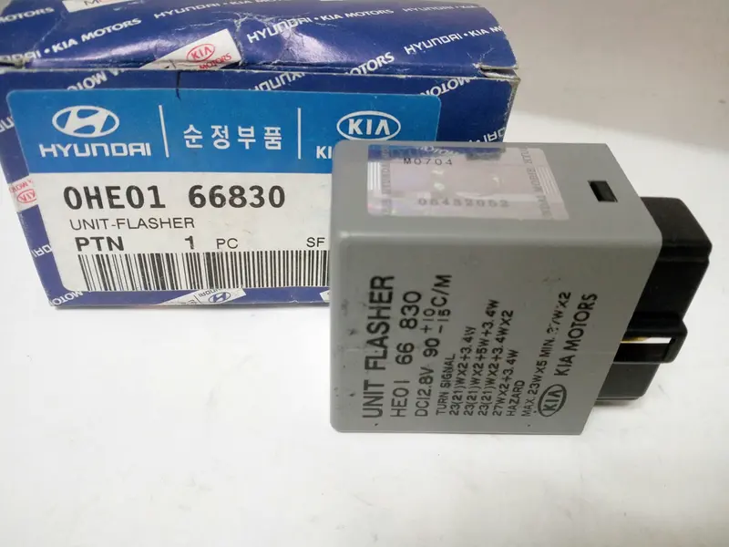 0He0166830 Genuine Flasher Unit For Kia Potentia, #D-1 1
