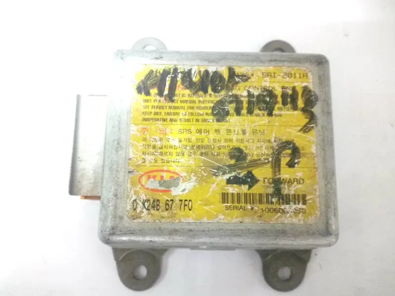 0K24b677f0 Used Diagnostics Air Bag Unit For Kia Sephia 1995~1997, S2-G1 1
