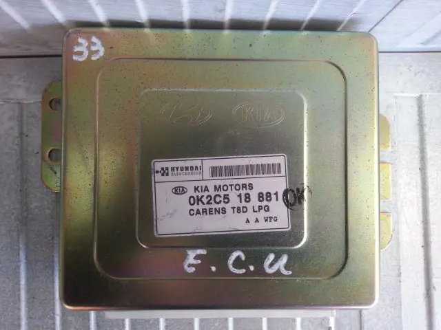 0K2c518881 Used Ecu(Electronvic Control Unit) For Kia Carens 1