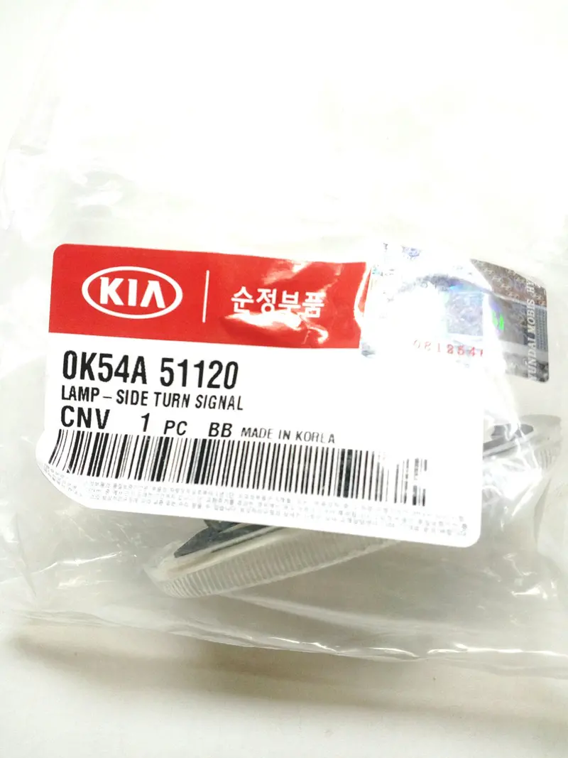 0K54a51120 Genuine Side Turn Signal Lamp For Kia Carnival, Bong Iii 1