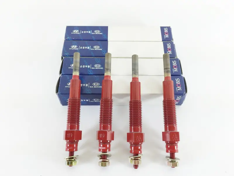 0K71018140a Genuine Glow Plug 4Pcs For Kia Wide Bongo, Bongo Frontier, Ceres 1
