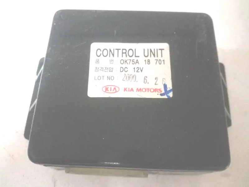 0K75a18701 0K75a18701a 0K75b18701a Used Control Unit For Kia Bongo3/Pregio 1996~2005, Bongo Frontier 1997~2003, -S2-F4 1