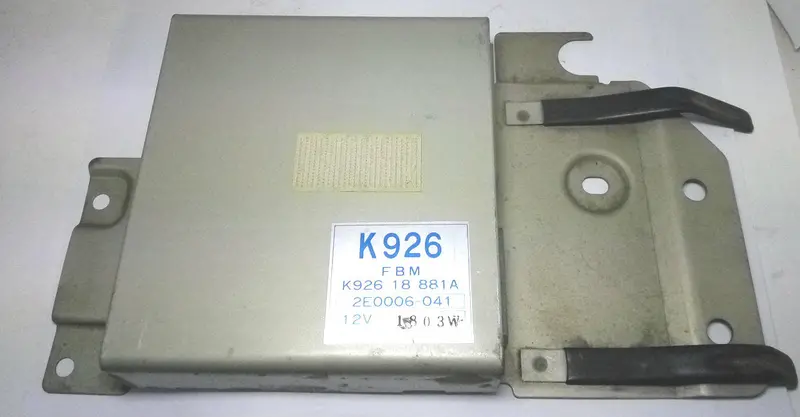 0K92618881a Used Ecu (Electronic Control Unit) For Kia Concord, Capital 1992~1994, S2-G2 1