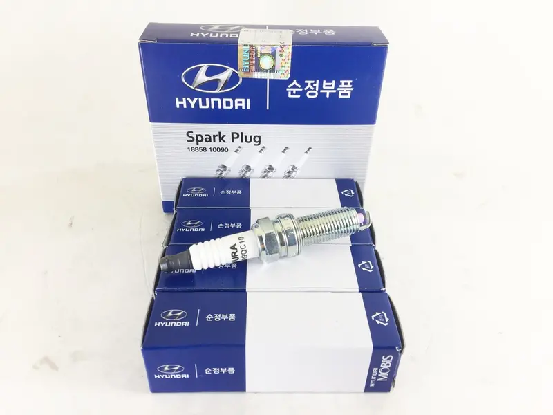 1885810090 Genuine Spark Plug Set(4Pcs) For Kia Pride 2011~2014 1