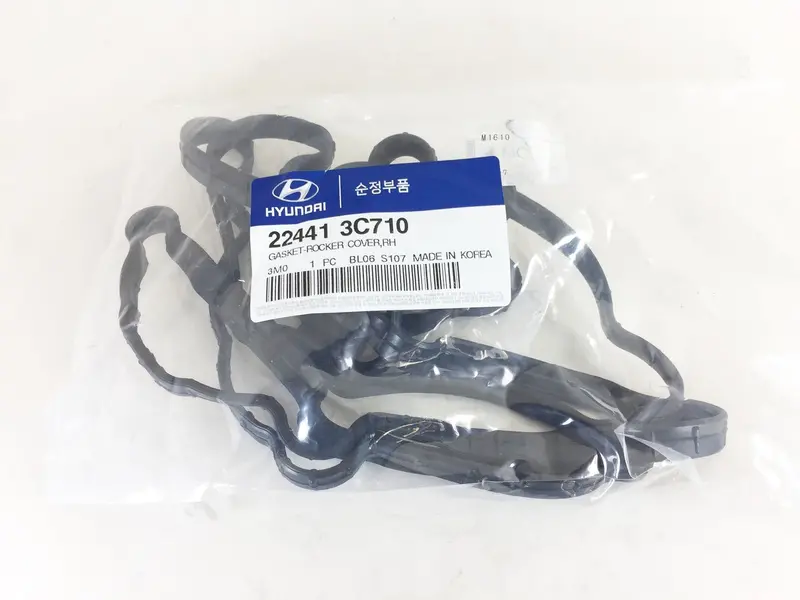 224413C710 Genuine Rocker Cover Gasket Rh For Genesis, Equus, Genesis  Coupe, K7, Opirus, Grandeur Hg, Mohave, Grandeur Tg, Grand Carnival 1
