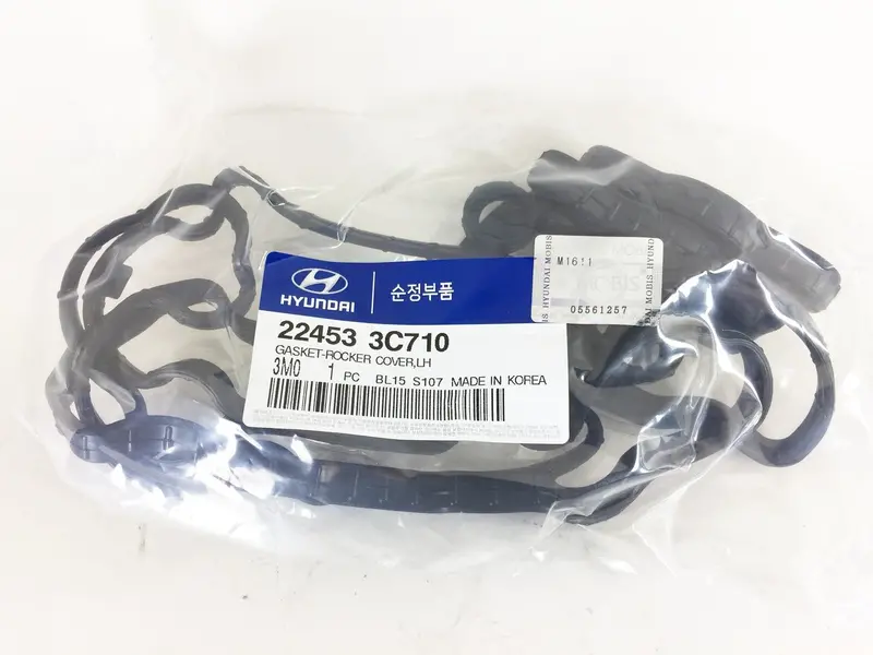224533C710 Genuine Rocker Cover Gasket Rh For Genesis / Equus / Genesis  Coupe / K7 / Opirus / Grandeur Hg / Mohave / Grandeur Tg / Grand Carnival 1
