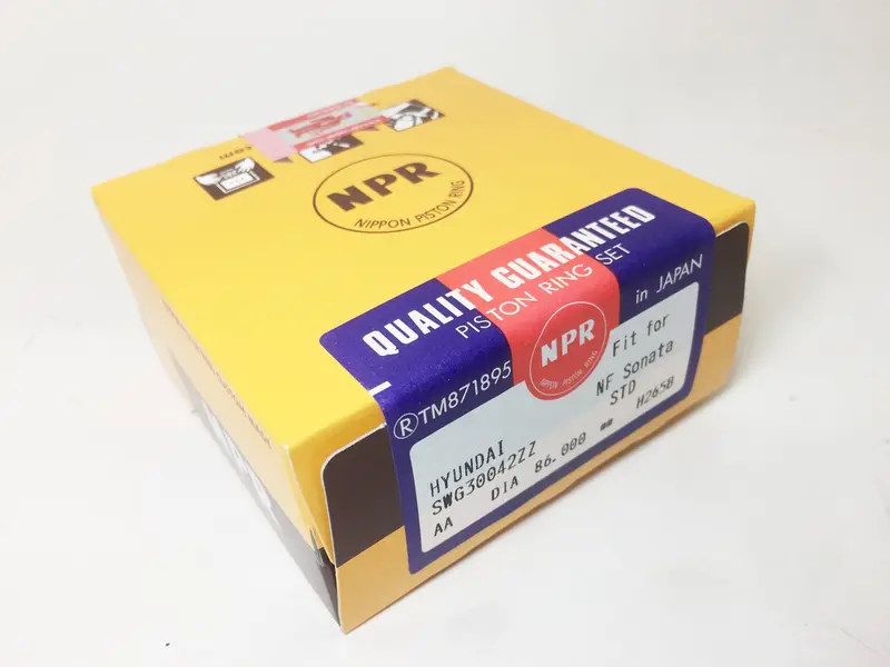 230402G000 Genuine Npr Piston Ring Set For Hyundai Sonata Yf 2009, Sonata Nf 2007, Tucson 2009~2013, Kia Lotze 2008~2010, Sportage 2010~2013, Lotze 2008~2010, K5 2010~2013, Carens 2006, Swg30042zz 1