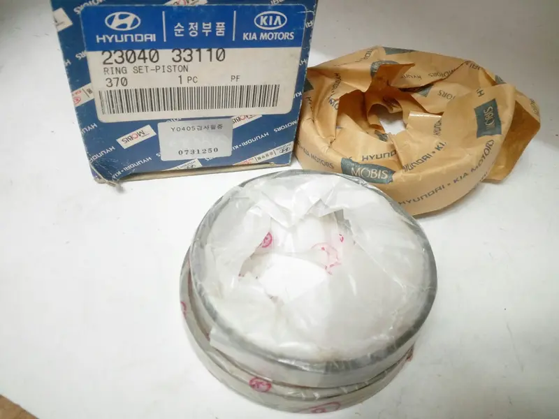 2304033110 Genuine Piston Ring Set For Hyundai Sonata, Grandeur/Dynasty, #S 1