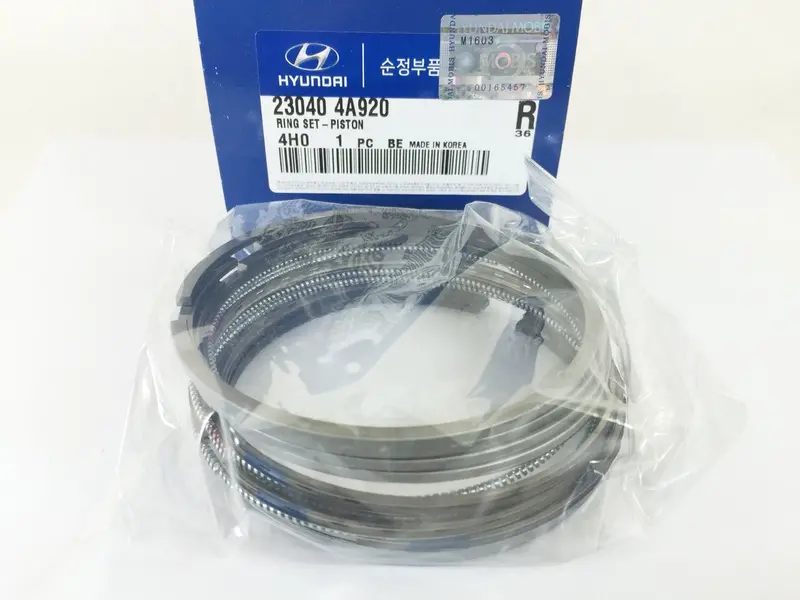 230404A920 Genuine Piston Ring Set For Hyundai Libero 2000~2006, Starex 2001~2007, Porter Ii 2003~2006, Starex 2006~2007, Kia Sorento 2002~2006 1