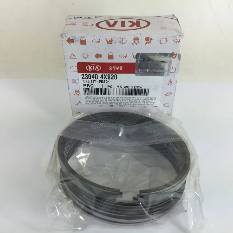 230404X920 Genuine Piston Ring Set For Hyundai Terracan, Kia Grand Carnival, Bongo Iii, Pregio 1