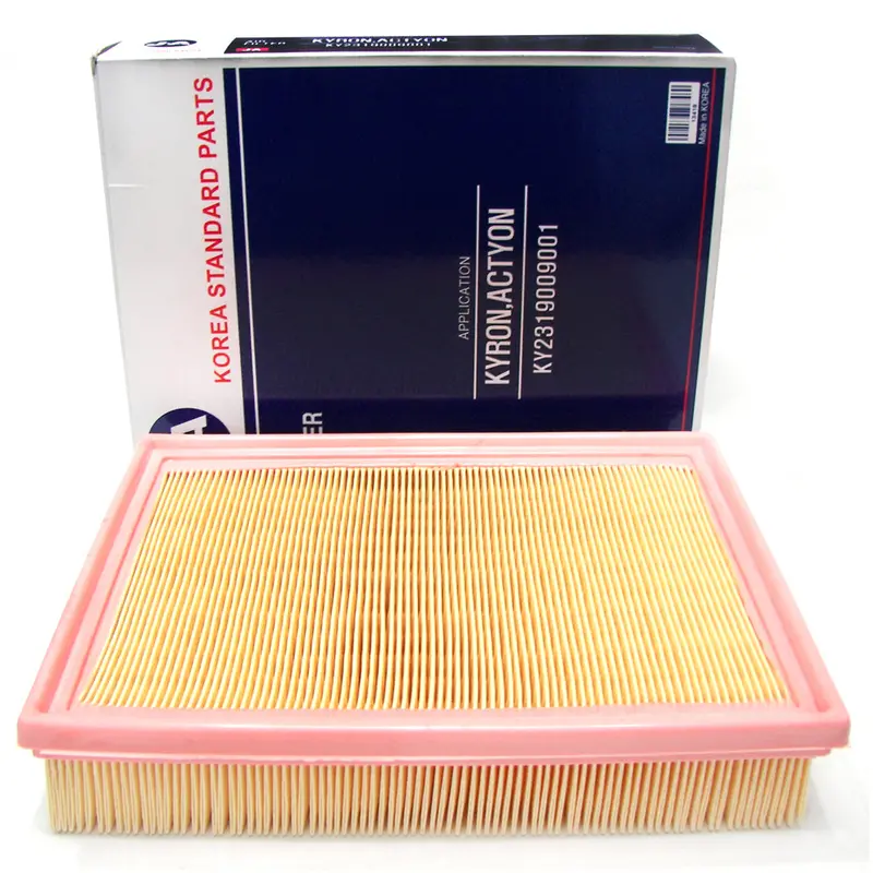 2319009001 Oem Air Filter For Ssangyong Actyon Sports, Korean Origin 1