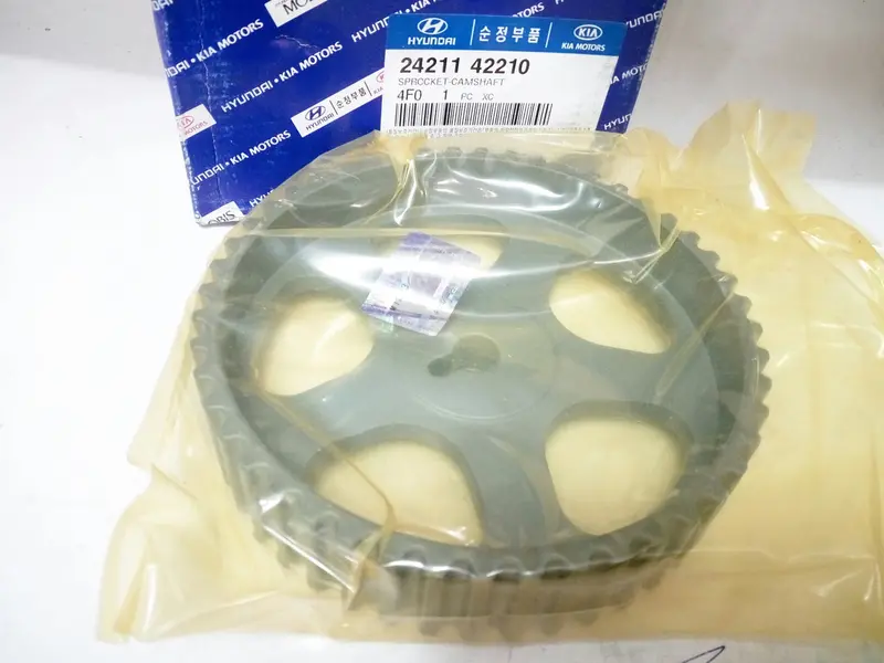 2421142210 Genuine Camshaft Sprocket For Hyundai Porter Ii, Grace, Libero, Starex, Porter, #H 1