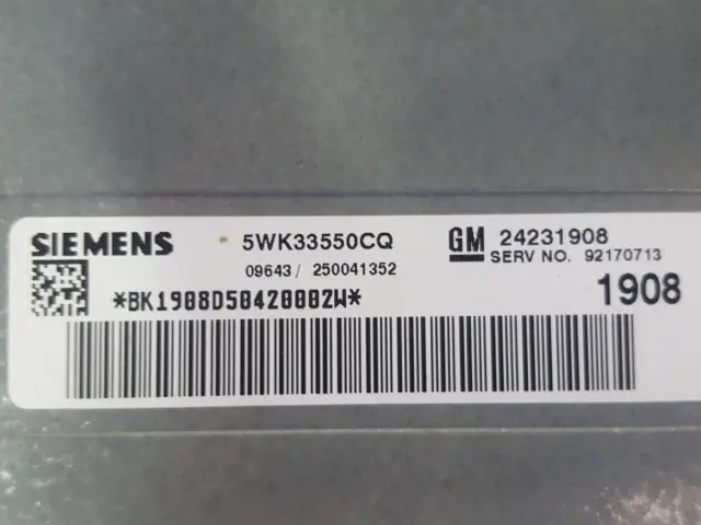 24231908 Used Ecu(Electronvic Control Unit) For Gm 1