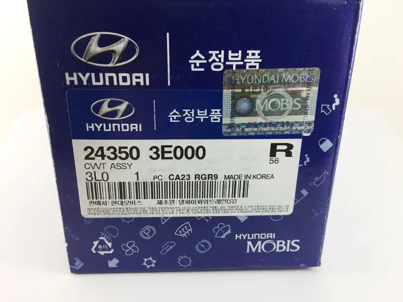 243503E000 Genuine Cvvt For Hyundai Grandeur 2005~2010, Kia Opirus 2006~2011, K7 2009~2012 1