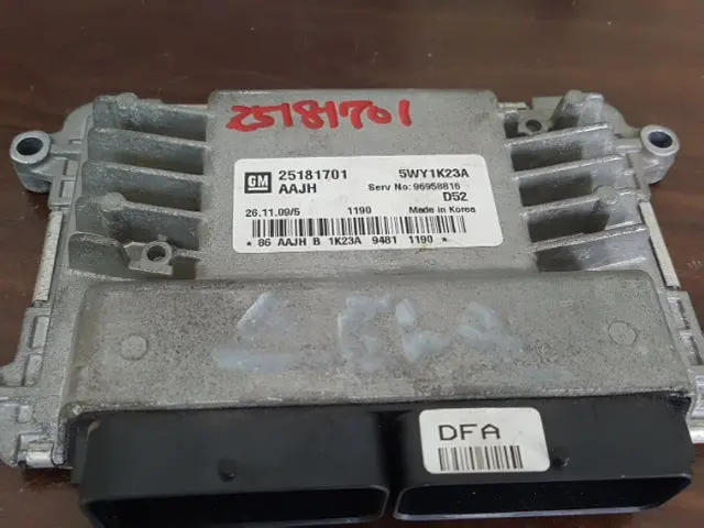 25181701 Used Ecu(Electronvic Control Unit) For Gm 1