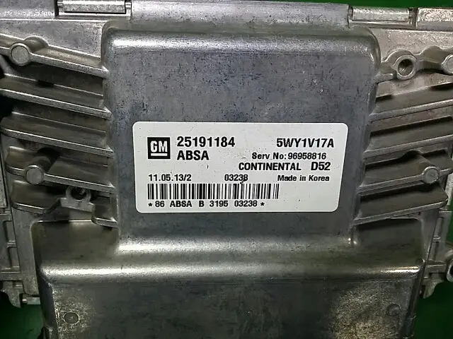 25191184 Used Ecu(Electronvic Control Unit) For Gm 1