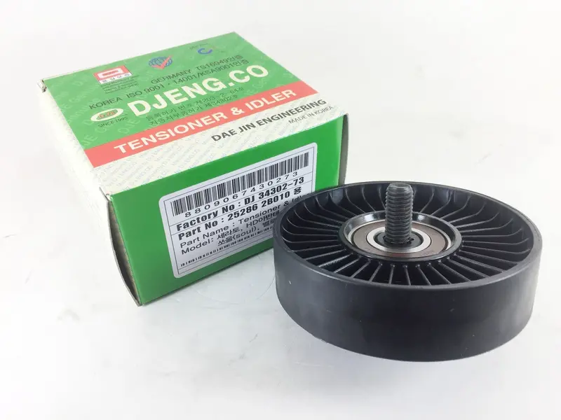 252862B000 252862B010 Genuine Drive Belt Idler For Avante Hd / Cerato / I30 / Cerato / Forte / Dj34302-73 1