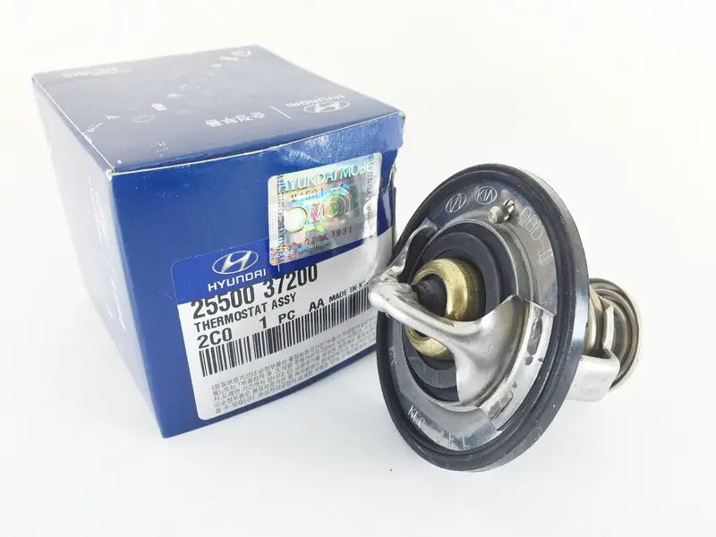 2550037200 Genuine Thermostat For Hyundai Santafe, Tuscarni, Sonata, Grandeur, Equus, Terracan, Kia Optima, Sorento, Opirus, Regal 1