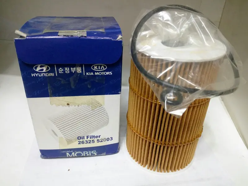 2632552003 Genuine Oil Filter For Hyundai E-County, E-Mighty, E-Aerotown, #F, K01 1