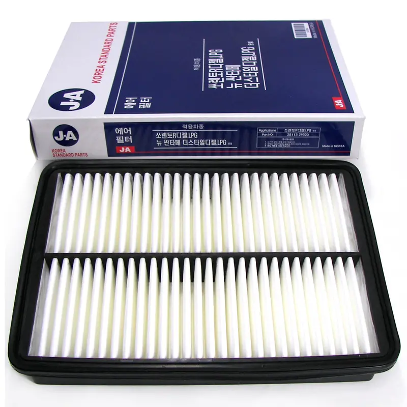 281132P300 Air Filter For Hyundai Santa Fe 2009~2012, Kia Sorento 2009~2012 1