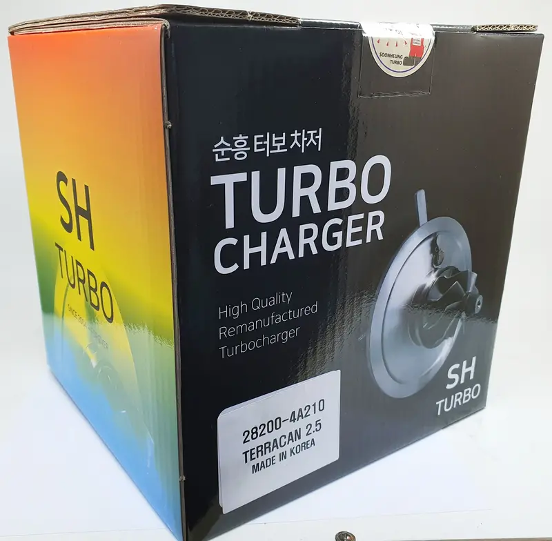 282004A210 Sh Remanufactured Turbocharger For Hyundai Galloper 2000~2003, Terracan 2001~2006, D4bh Engine, Korea Origin 1