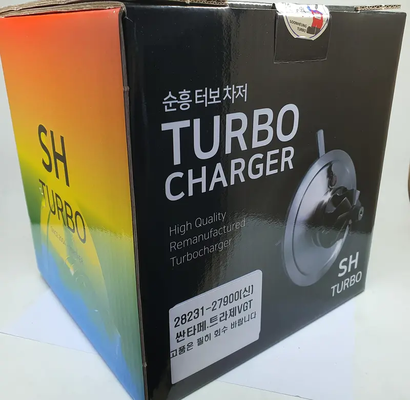2823127900 Remanufactured Turbocharger For Hyundai Santafe 2000~2005, Trajet Xg 1999~2007, Vgt Engine 1