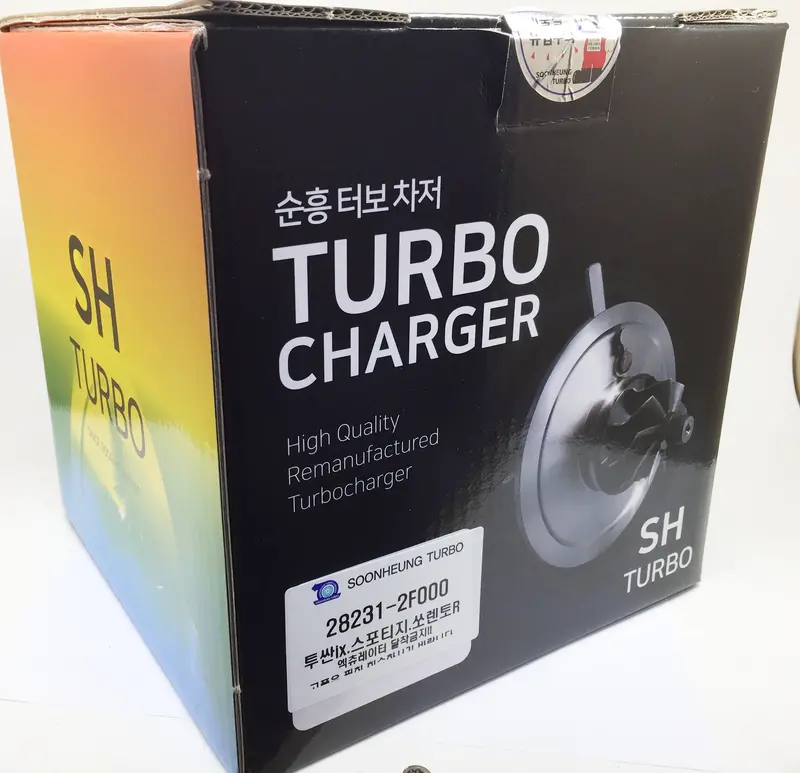 282312F000 282312F001 Sh Remanufactured Turbocharger For Hyundai Santafe 2009~2012, Sportage 2010~2013,  Sorento 2009~2012, Tucson 2009~2013, Vgt Engine, Korea Origin 1
