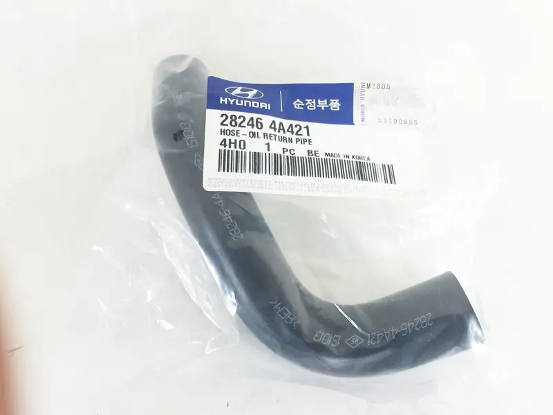 282464A421 Genuine Oil Return Pipe Hose For Grand Starex / H-1 / Sorento 1