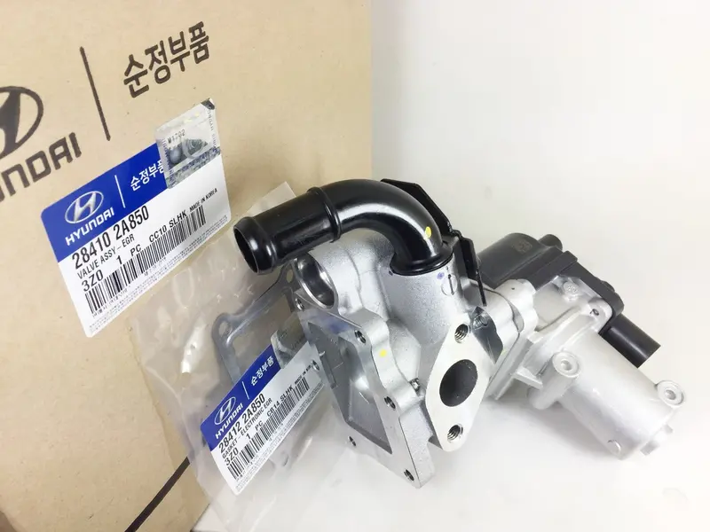 284102A850 Genuine Hyundai Kia Egr Valve W/ Gasket(284122A850) For Hyundai I40 2011~2014, Kia Carens 2013 1