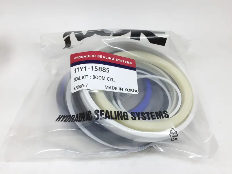 31Y1-15885, 31Y1-15880 Bucket Boom Seal Kit For Hyundai Excavator R210lc-7, Korea Origin 1