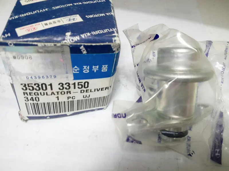 3530133150 Genuine Delivery Pipe Press Regulator For Hyundai Sonata 1993~2000, Elantra 1990~1995, Marcia 1995~1998, #D 1