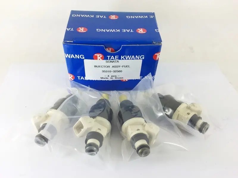 3531032560 Remanufactured Fuel Injector Set(4Pcs) For Lavita / Getz / Verna / Tuscani / Avante Xd / Avante Hd / Sonata Ef / Trajet Xg /  Cerato / Optima, *K01 1