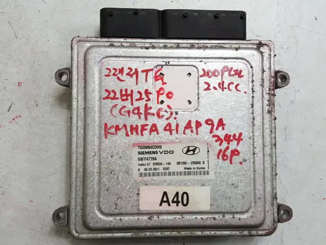3910025500 Used Ecu(Electronic Control Unit) For Hyundai Grandeur Tg 1