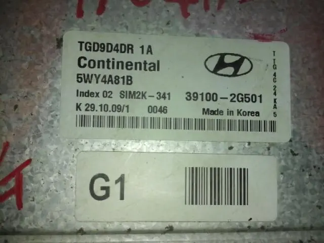391002G501 Used Ecu For Hyundai Grandeur Tg 2006~2010 1
