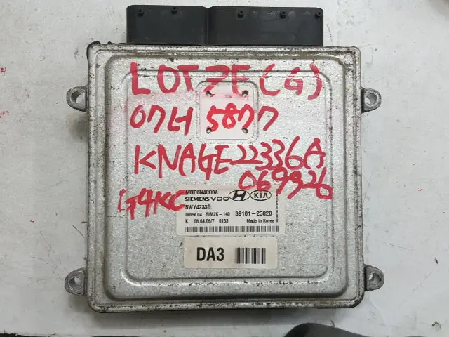3910125020 Used Ecu(Electronvic Control Unit) For Kia Lotze 1