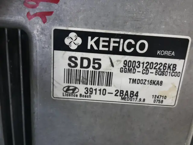 391012Bab4 Used Ecu(Electronvic Control Unit) For Hyundai Avante Md 1
