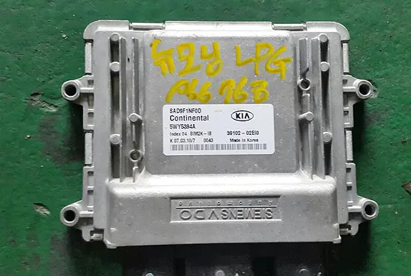 3910202E10 Used Ecu (Electronic Control Unit) For Kia Morning 2007~2011 1