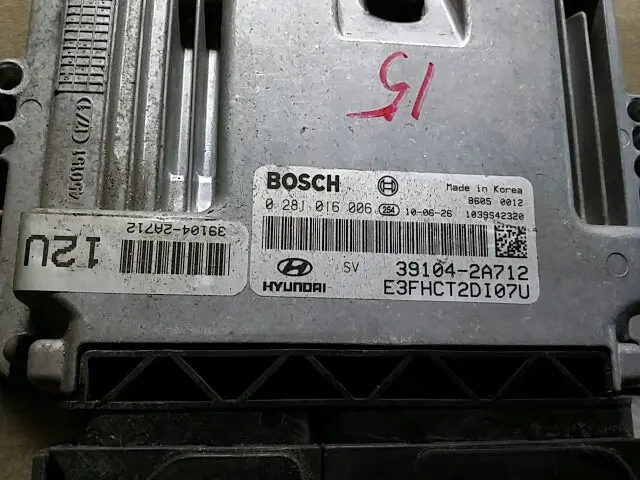 391042A712 Used Ecu(Electronvic Control Unit) For Hyundai I30 1