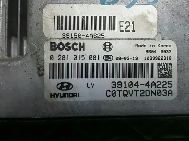 391044A225 Used Ecu(Electronic Control Unit) For Hyundai Grand Starex 1