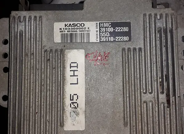 3911022280  3910022280 Used Ecu (Electronic Control Unit) For Hyundai Accent 1994~1999 1