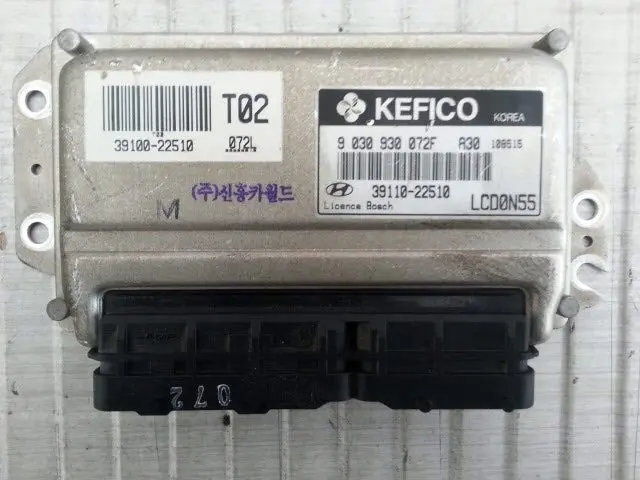 3911022510 Used Ecu(Electronvic Control Unit) For Hyundai Verna 1