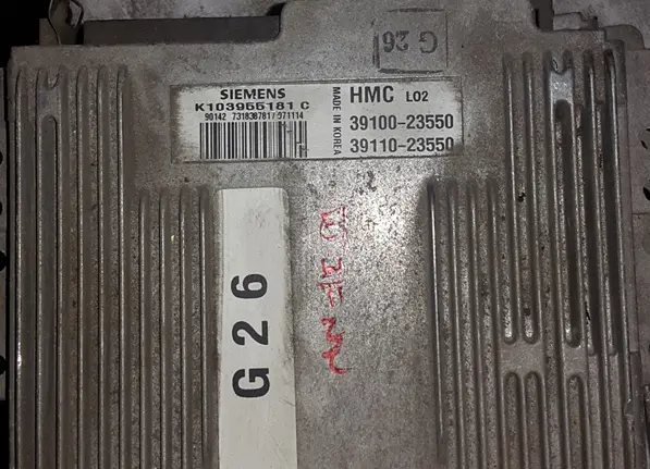 3911023550 3910023550 Used Ecu (Electronic Control Unit) For Hyundai Tiburon 1996~2001 1