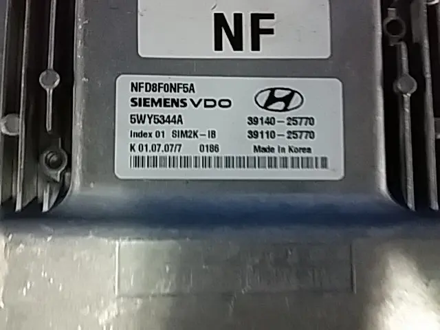 3911025770 Used Ecu(Electronic Control Unit) For Hyundai Sonata Nf 1