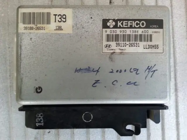 3911026531 Used Ecu(Electronvic Control Unit) For Hyundai Verna 1