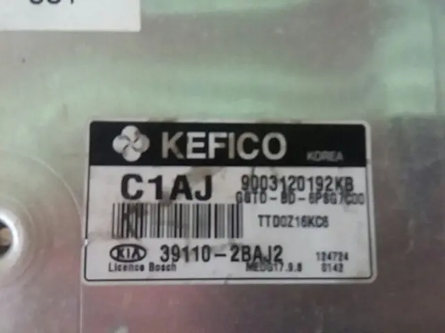 391102Baj2 Used Ecu(Electronvic Control Unit) For Kia Forte/Forte Koup 1