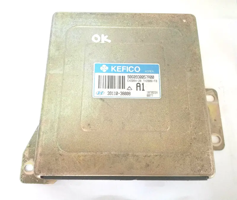 3911038008 Used Ecu(Electronvic Control Unit) For Hyundai Sonata Ef 1998~2001, S2-H4 1