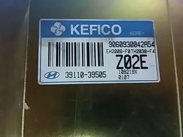 3911039505 Used Ecu(Electronic Control Unit) For Hyundai Equus 1