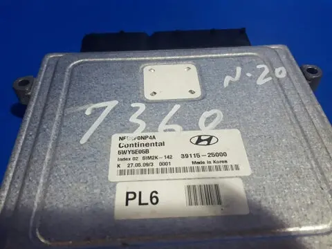 3911525000 Used Ecu(Electronic Control Unit) For Hyundai Sonata Nf 1